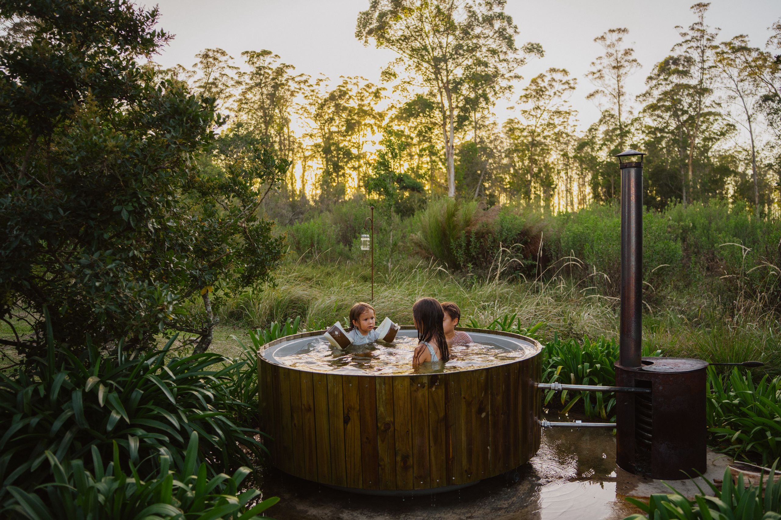 africamps at oakhurst wilderness glamping tent south africa wood-fired hot tub