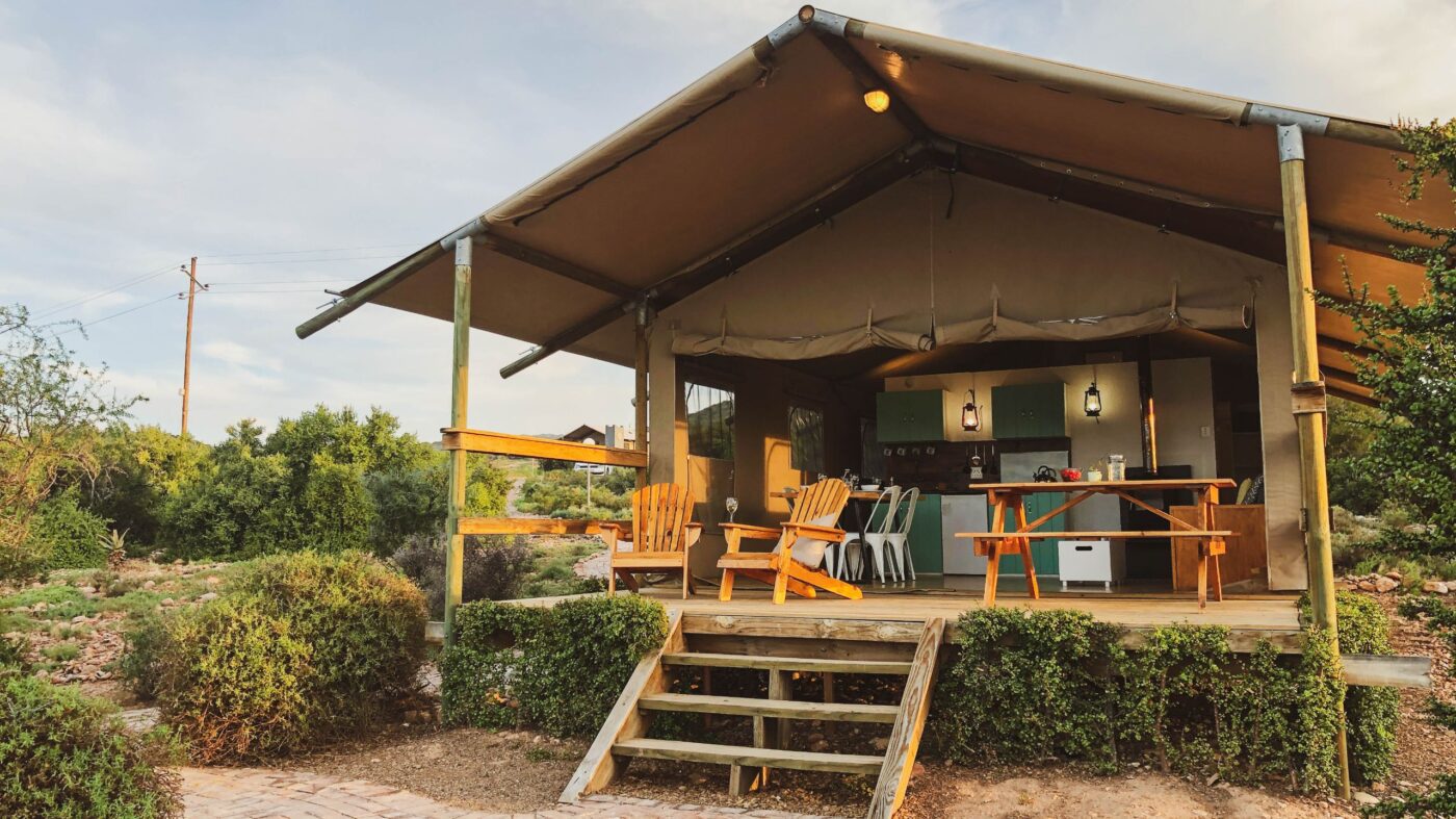 africamps klein karoo oudtshoorn glamping tent