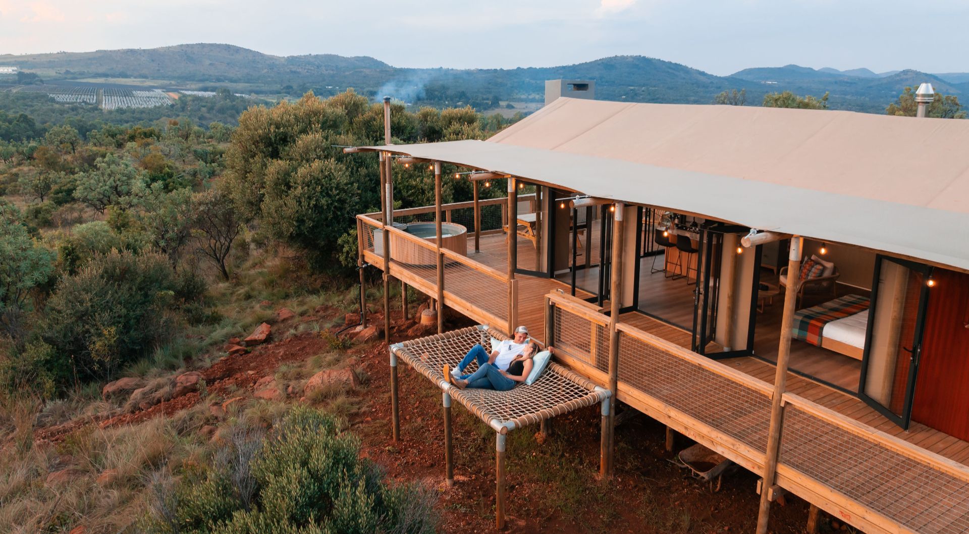 africamps at milorho magaliesberg glamping south africa