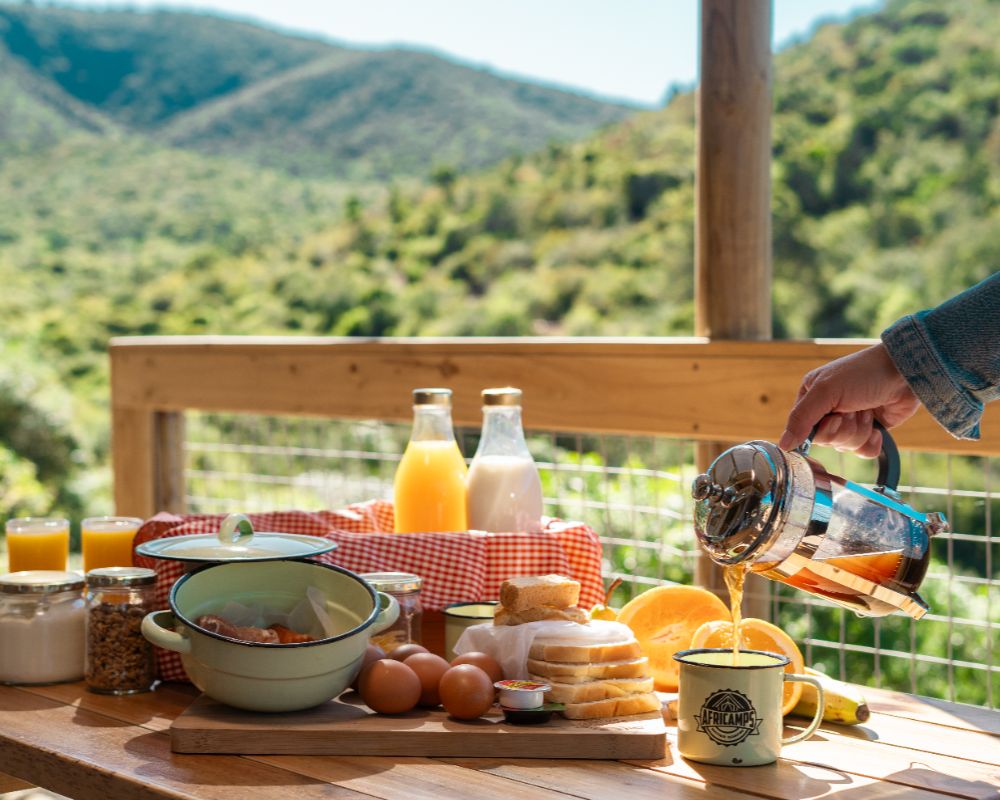 africamps addo breakfast basket