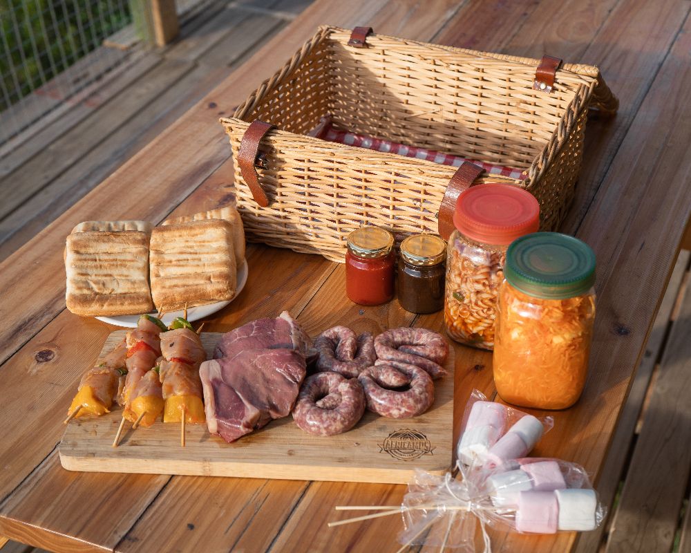 africamps at pat busch robertson braai basket
