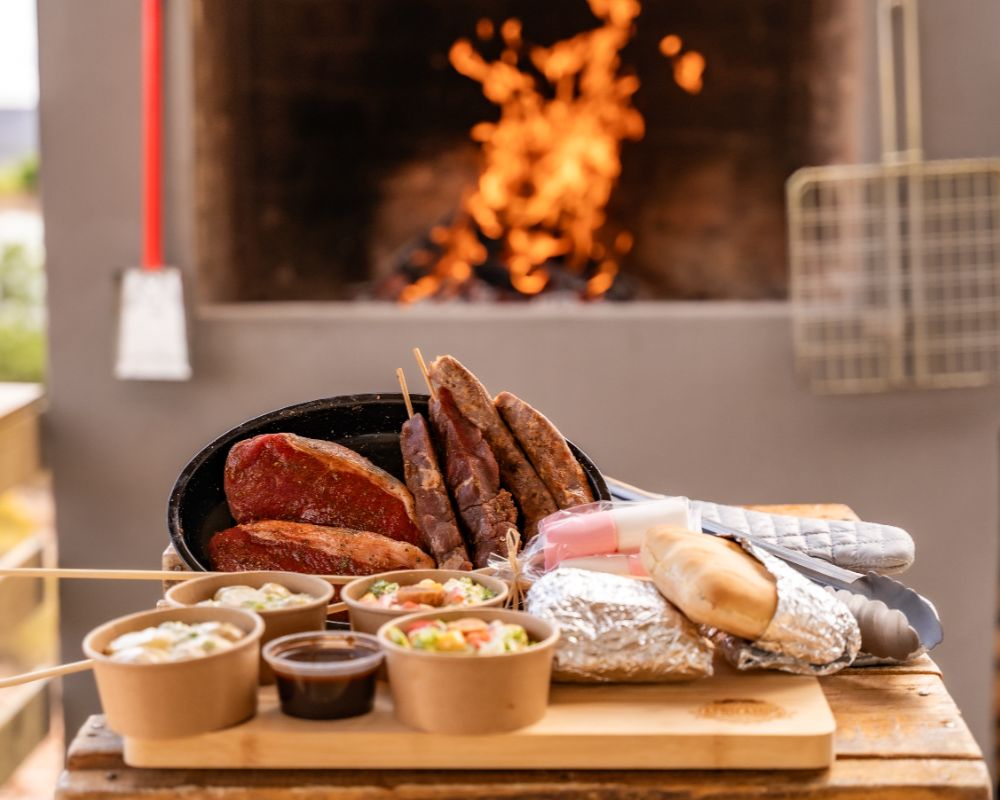 africamps klein karoo oudtshoorn braai basket