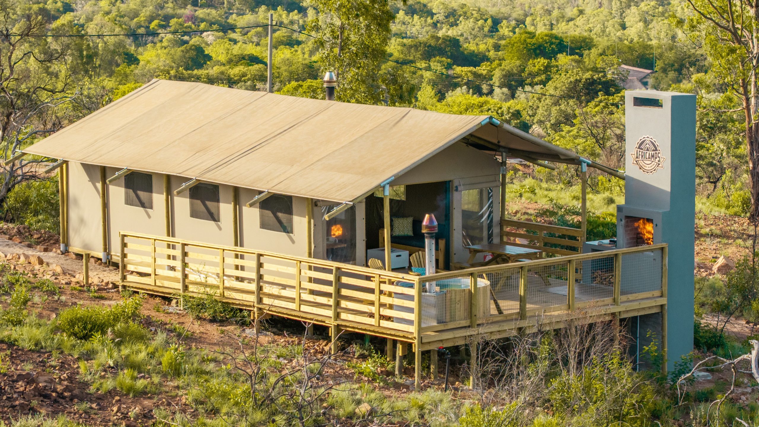 africamps dinokeng gauteng boutique glamping south africa